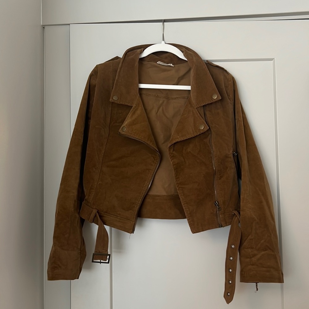 Sage the Label brown corduroy jacket